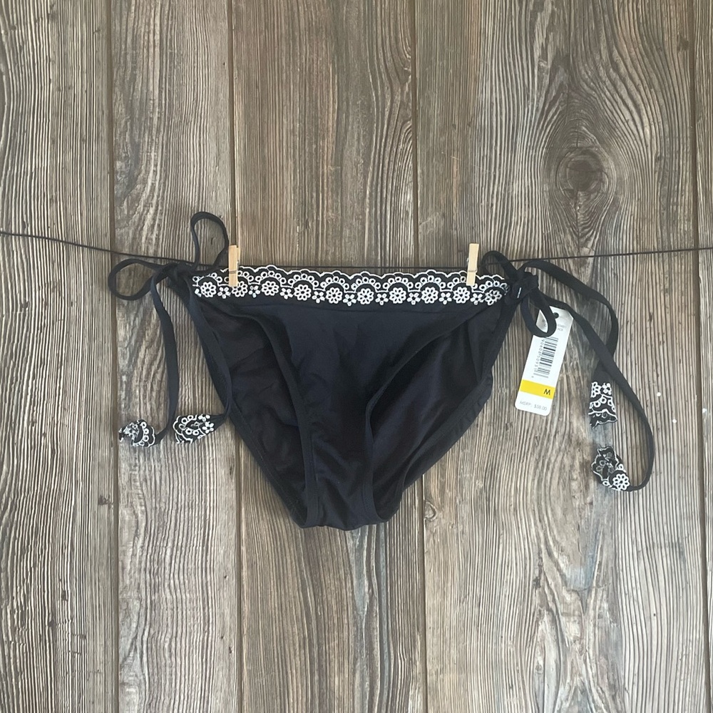 Studio Black and White Women's Swim Bottom
